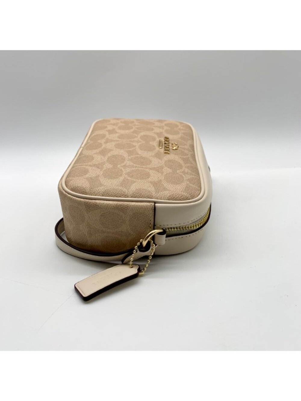 Coach Beige Jamie Camera Coated Canvas Crossbody Bag - Picture 3 of 12